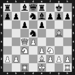 1932 Leningrad Ch – Round 1 – Ragozin, Viacheslav – 1-0 – Goldberg, Grigory A – G22