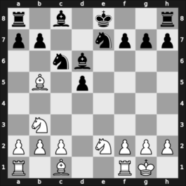 1932 Leningrad Ch – Round 1 – Ilyin Zhenevsky, Alexander – 1-0 – Model, Abram – G30