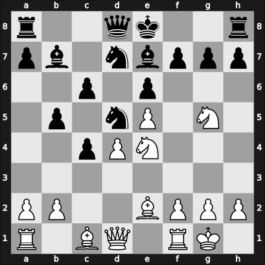1932 Linz m – Round 7 – Spielmann, Rudolf – 0-1 – Eliskases, Erich – G7