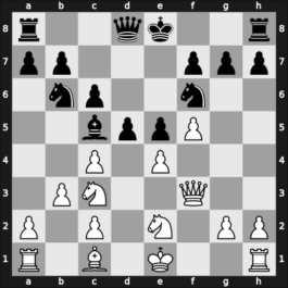1932 Linz m – Round 9 – Spielmann, Rudolf – 0-1 – Eliskases, Erich – G9