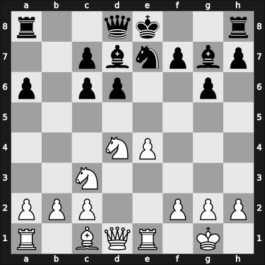 1932 Londen – Round 9 – Alekhine, Alexander – 1-0 – Koltanowski, George – G23