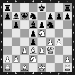 1932 London – Round 1 – Tartakower, Savielly – 1-0 – De Winter Gallegos, Willy – G4