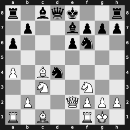 1932 London – Round 4 – De Winter Gallegos, Willy – 0-1 – Flohr, Salo – G15