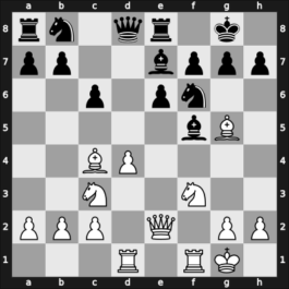 1932 London – Round 6 – Milner Barry, Philip – 1/2-1/2 – Thomas, George Alan – G23