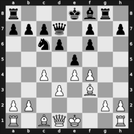 1932 London – Round 9 – De Winter Gallegos, Willy – 1/2-1/2 – Milner Barry, Philip – G30