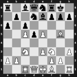 1932 London – Round 10 – Buerger, Victor – 1/2-1/2 – De Winter Gallegos, Willy – G32