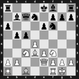 1932 London – Round 11 – Menchik, Vera Frantsevna – 0-1 – Tartakower, Savielly – G36