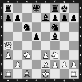 1932 Mexico City – Round 9 – Adrian Medina, Juan Cristian – 0-1 – Alekhine, Alexander – G19