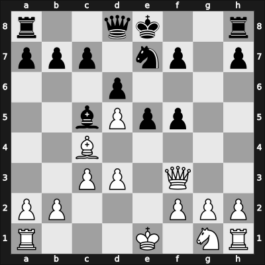 1932 Swinemunde – Round 7 – Mieses, Jacques – 1-0 – Schlage, Willi – G16