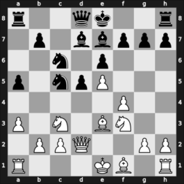 1933 Ebensee – Round 1 – Spielmann, Rudolf – 1-0 – Harum, Harald – G6
