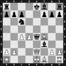 1933 Ebensee – Round 3 – Prins, Lodewijk – 0-1 – Eliskases, Erich – G11