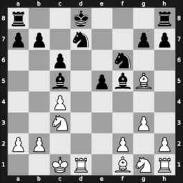 1933 Ebensee – Round 8 – Kunert, Helmut – 0-1 – Eliskases, Erich – G20