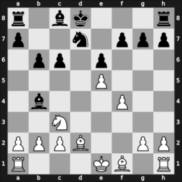 1933 Folkestone Olympiad 5th – Round 1.20 – Opocensky, Karel – 1-0 – Hasenfuss, Wolfgang – G6