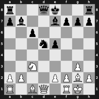 1933 Folkestone Olympiad 5th – Round 9.1 – Sultan Khan, Mir – 1/2-1/2 – Soultanbeieff, Victor – G77