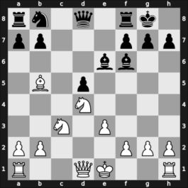 1933 Folkestone Olympiad 5th – Round 9.23 – Sacconi, Antonio – 1-0 – Fallet Kahn, Victor – G83