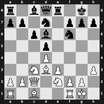 1933 Folkestone Olympiad 5th – Round 14.17 – Soultanbeieff, Victor – 1/2-1/2 – Fairhurst, William – G117