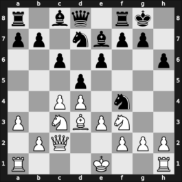 1933 Folkestone Olympiad 5th – Round 15.7 – Rejfir, Josef – 1/2-1/2 – Fine, Reuben – G129