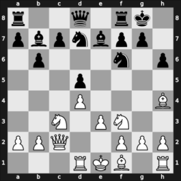 1933 Folkestone Olympiad V – Round 2.25 – Alekhine, Alexander – 0-1 – Tartakower, Savielly – G5