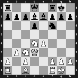1933 GER Ch 1st – Round 1 – Richter, Kurt P – 1-0 – Brinckmann, Alfred – G4