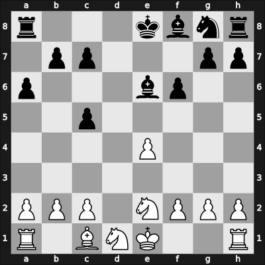 1933 GER Ch 1st – Round 4 – Kieninger, Georg – 1/2-1/2 – Saemisch, Friedrich – G14