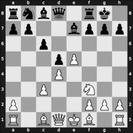 1933 GER Ch 1st – Round 5 – Carls, Carl – 1/2-1/2 – Brinckmann, Alfred – G18