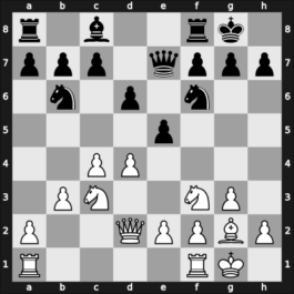 1933 Hastings3334 – Round 1 – Menchik, Vera Frantsevna – 1/2-1/2 – Milner Barry, Philip – G3