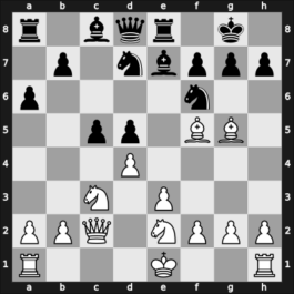 1933 Hastings3334 – Round 4 – Lilienthal, Andor – 1-0 – Menchik, Vera Frantsevna – G16
