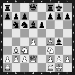1933 Hastings3334 – Round 6 – Milner Barry, Philip – 0-1 – Alekhine, Alexander – G7