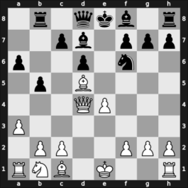 1933 Leningrad – Round 1 – Ilyin Zhenevsky, Alexander – 1/2-1/2 – Botvinnik, Mikhail – G10
