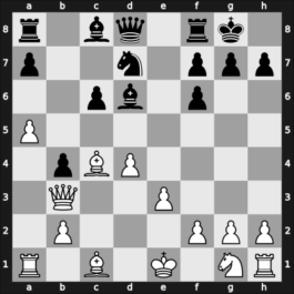 1933 Leningrad ch-URS – Round 1 – Freiman, Sergey Nikolaevich – 0-1 – Botvinnik, Mikhail – G4