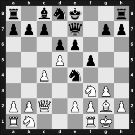 1933 Leningrad ch-URS – Round 1 – Botvinnik, Mikhail – 1-0 – Alatortsev, Vladimir N. – G9