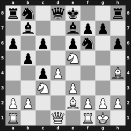 1933 Leningrad ch-URS – Round 1 – Duz-Khotimirsky, Fedor Ivanovich – 0-1 – Alatortsev, Vladimir N. – G29