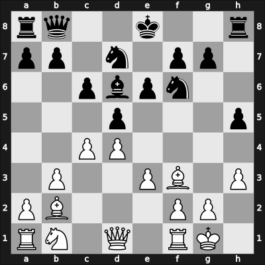 1933 Leningrad ch-URS – Round 1 – Romanovsky, Pjotr – 0-1 – Chekhover, Vitaly – G51