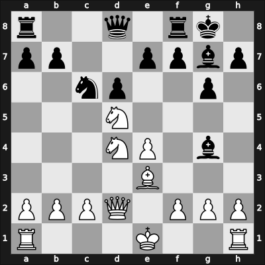 1933 Leningrad ch-URS – Round 15 – Bohatyrchuk, Fedir Parfenovych – 1-0 – Botvinnik, Mikhail – G56