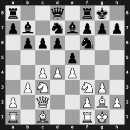 1933 New York – Round 3 – Levenstein, Mark – 1-0 – Fine, Reuben – G10