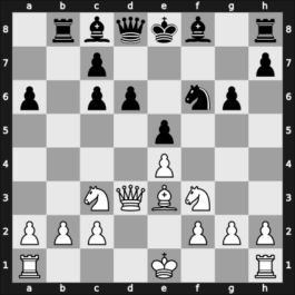 1933 Paris – Round 1 – Gromer, Aristide – 0-1 – Alekhine, Alexander – G7