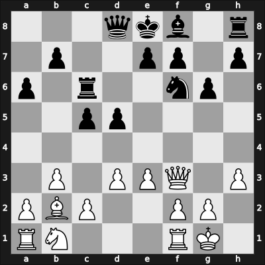 1933 Paris – Round 6 – Raizman, Maurice – 0-1 – Alekhine, Alexander – G19