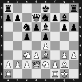 1933 Paris – Round 8 – Znosko-Borovsky, Eugene – 1-0 – Gromer, Aristide – G22