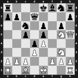 1933 Scheveningen – Round 3 – Van Hoorn, Peter – 1/2-1/2 – Landau, Salo – G6