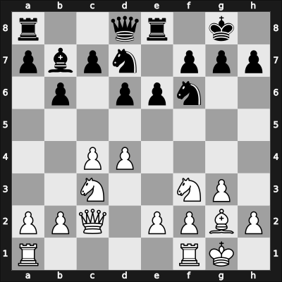 1933 Trebitsch Memorial 16th – Round 2 – Gruenfeld, Ernst – 1-0 – Kopetzky, Karl – G8