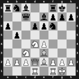 1933 Western Chess Association – Round ? – Michelsen, Einar – 0-1 – Fine, Reuben – G11