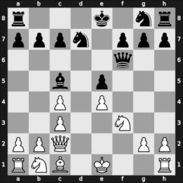 1934 BCF Ch 27th – Round 1 – Wheatcroft, George – 1/2-1/2 – Michell, Reginald – G5