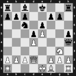 1934 BCF Ch 27th – Round 2 – Tylor, Theodore Henry – 1-0 – Golombek, Harry – G8