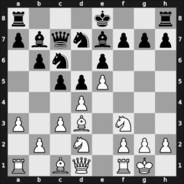 1934 Bad Liebenwerda – Round 11 – Gilg, Karl – 1/2-1/2 – Saemisch, Friedrich – G34