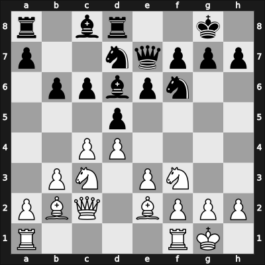 1934 Bad Liebenwerda – Round 11 – Bluemich, Max – 1/2-1/2 – Flohr, Salo – G36