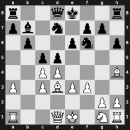 1934 Budapest – Round ? – Lilienthal, Andor – 0-1 – Eliskases, Erich – G15