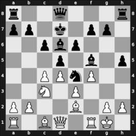 1934 Hastings3435 – Round 1 – Norman, George – 1/2-1/2 – Euwe, Max – G6