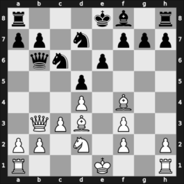 1934 Hastings3435 – Round 1 – Milner Barry, Philip – 0-1 – Flohr, Salo – G25