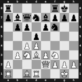 1934 Leningrad – Round 1 – Botvinnik, Mikhail – 1-0 – Rabinovich, Ilya Mar – G3