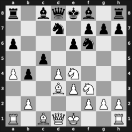 1934 Leningrad – Round 1 – Chekhover, Vitaly – 1-0 – Alatortsev, Vladimir N. – G17